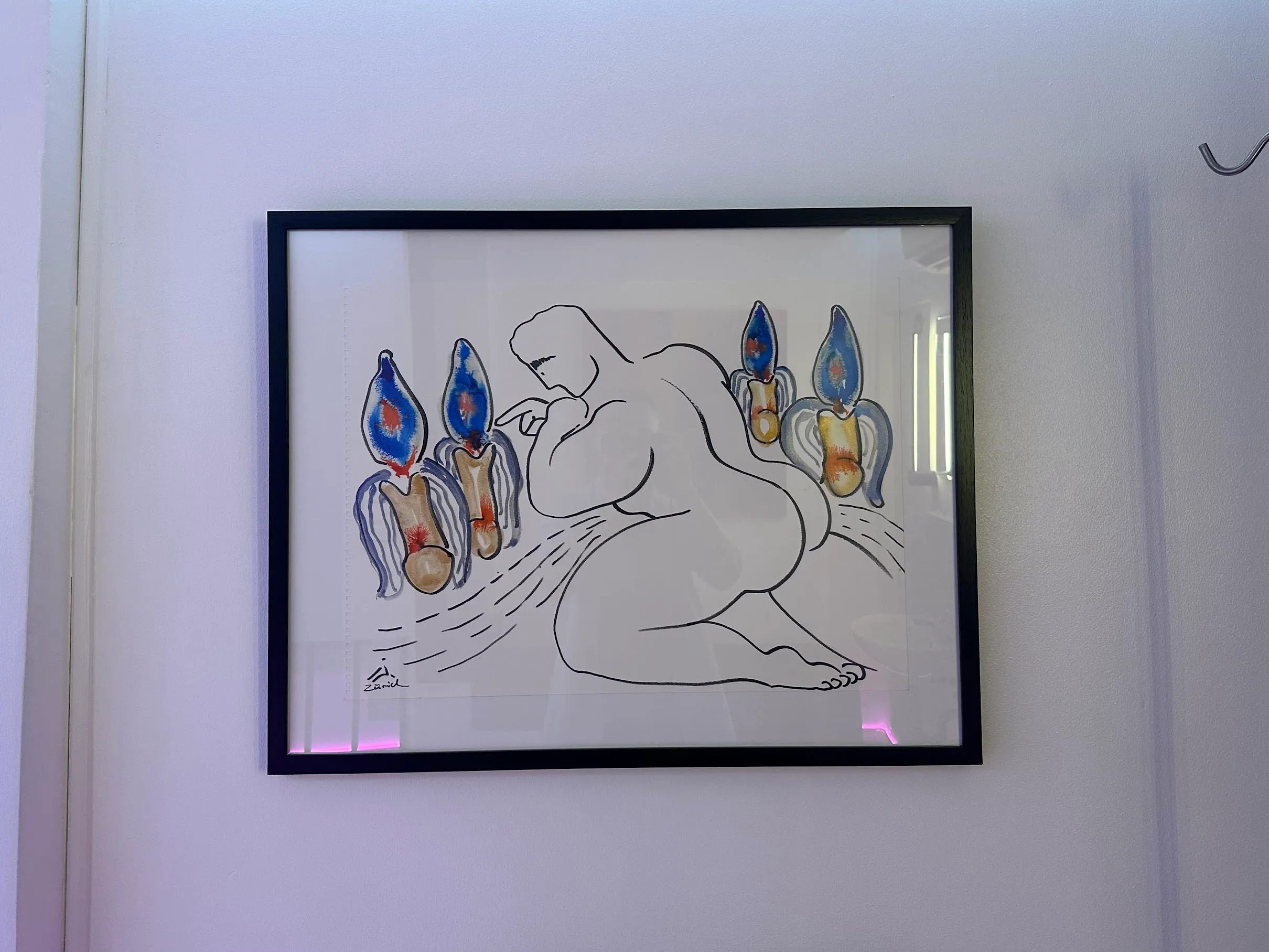 artwork in clinic